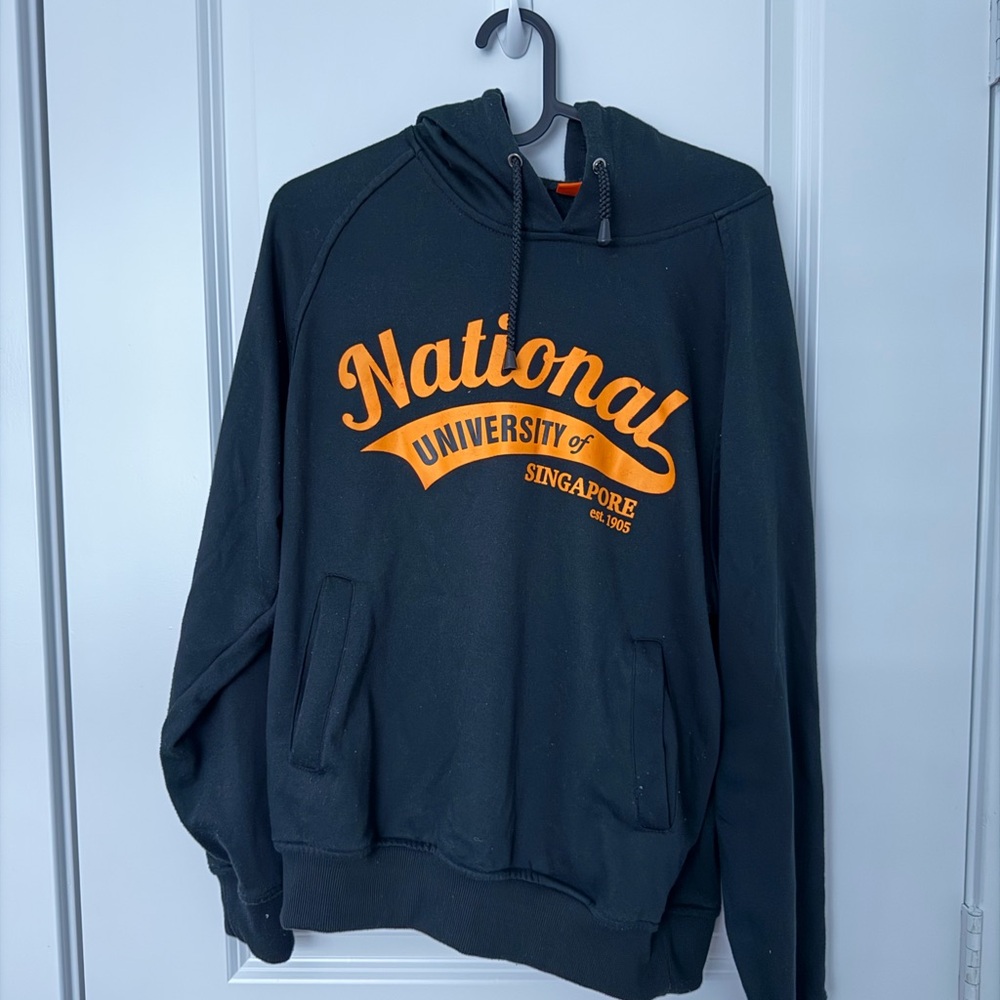 NUS Black Hoodie